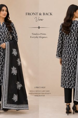 MSB-02-26-152 Black & White | 3 Piece