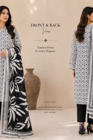 MSB-02-26-154 Black & White | 3 Piece