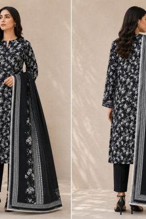 MSB-02-26-156 Black & White | 3 Piece
