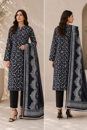 MSB-02-26-157 Black & White | 3 Piece